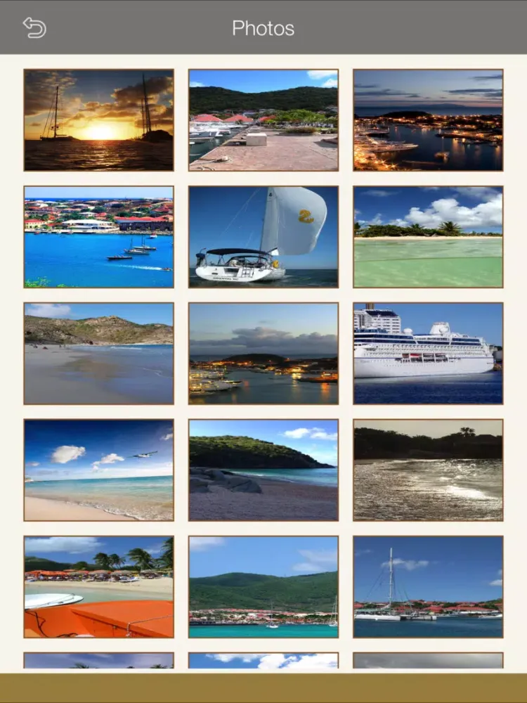 تصاویر St Barts Vacation Guide iPad 