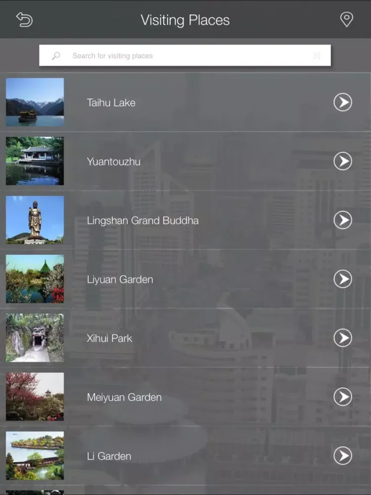 Visit Wuxi iPad  Screenshots