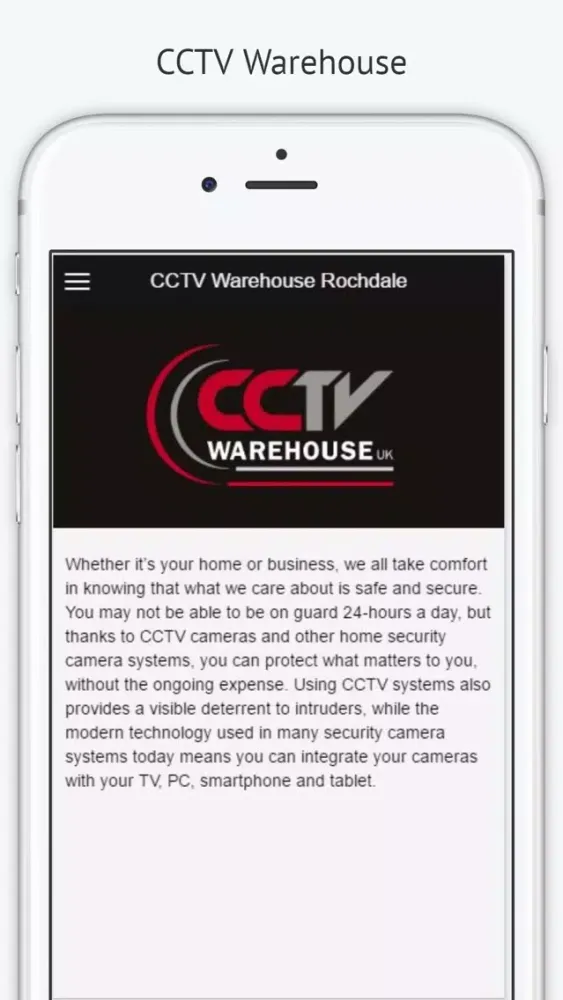 CCTV Warehouse Rochdale Screenshots