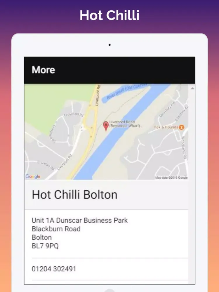 Hot Chilli Restaurant Bolton iPad  سکرین شاٹس