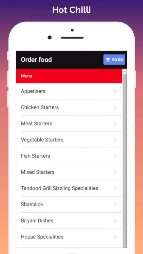 Hot Chilli Restaurant Bolton سکرین شاٹس