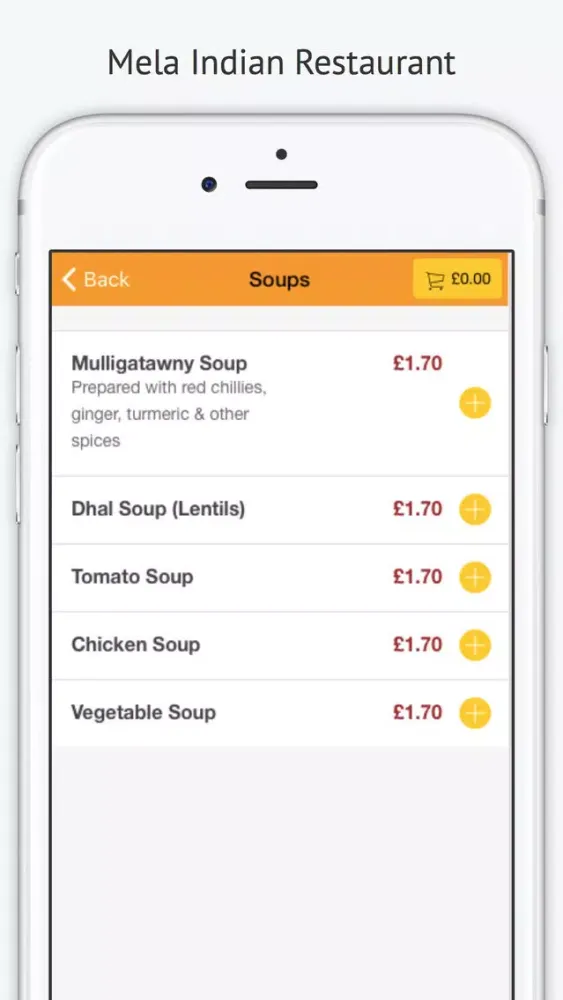 Mela Indian Restaurant Screenshots
