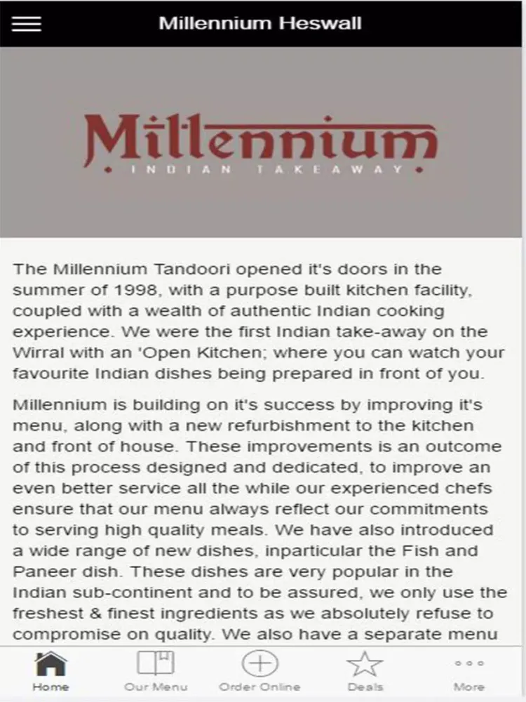 Millennium Heswall iPad  Screenshots