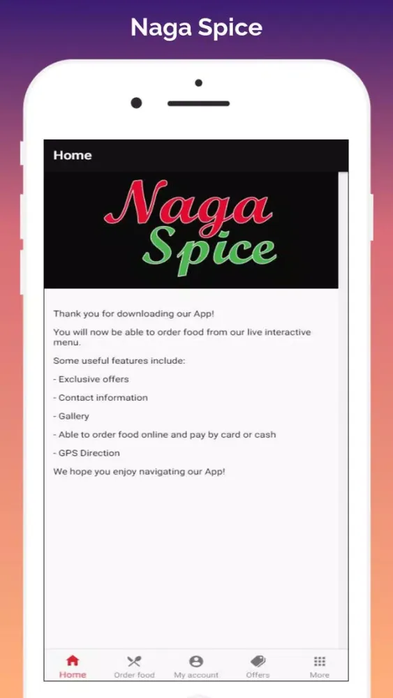 Capturas de tela do Naga Spice