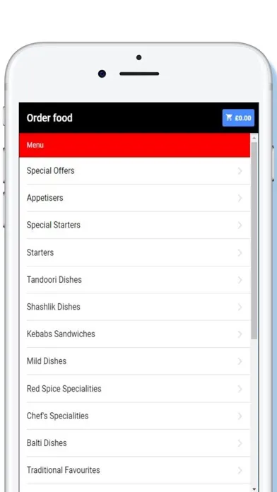 Red Spice Balti Takeaway স্ক্রিনশট