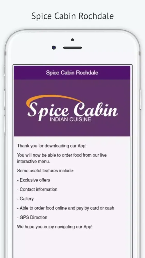 Spice Cabin Rochdale Ekran Görüntüleri