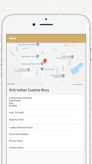 Sriti Indian Cuisine Bury स्क्रीनशॉट