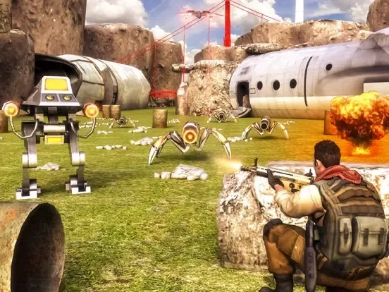 Army Commando War iPad 应用截图