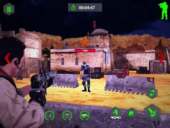 Army Commando War iPad 应用截图