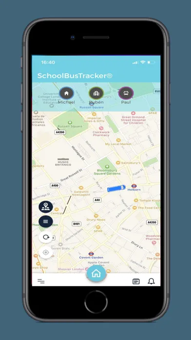 Capturas de pantalla de Longacre Bus Tracker