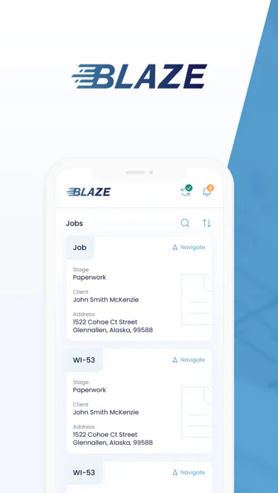 Скриншоты Blaze Mobile
