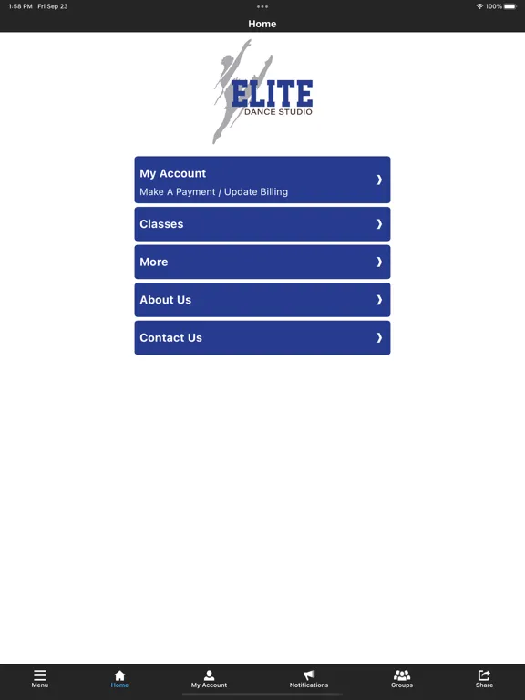 صور Elite Dance Studio iPad 