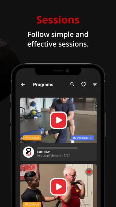 EliteFit NP 스크린샷