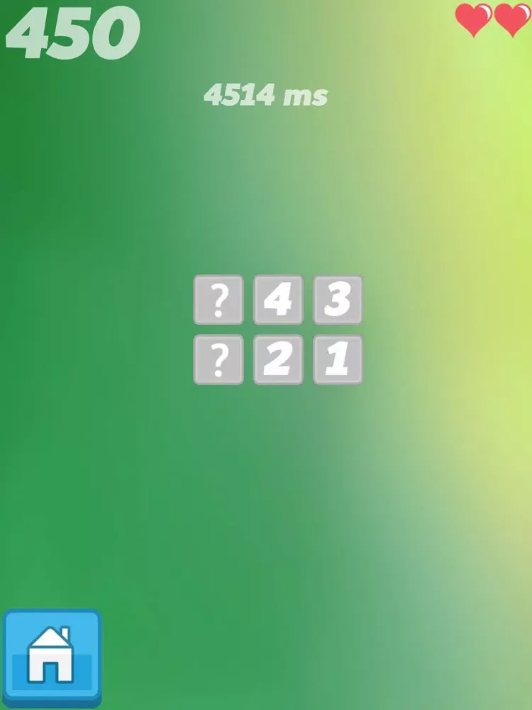 Number Memory Puzzle iPad 应用截图
