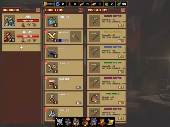 Capturas de tela do Royal Merchant iPad 