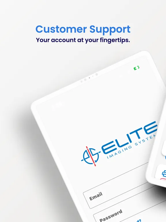 ภาพหน้าจอของ Elite Imaging Systems iPad 