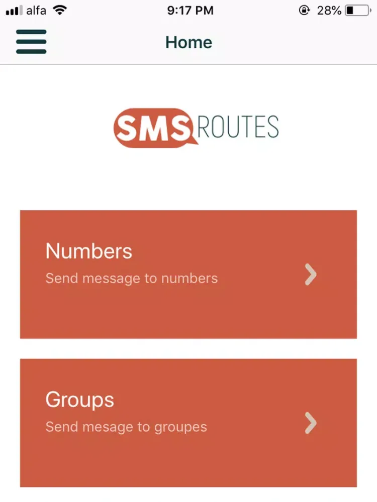 Скриншоты SMS Routes iPad 