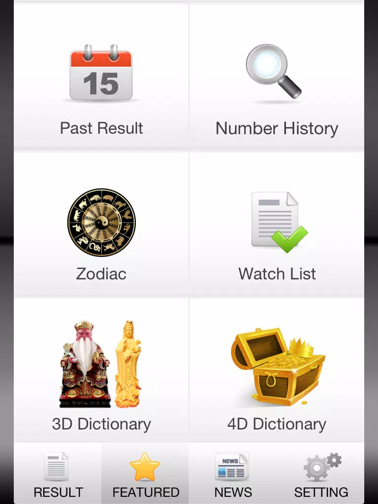 FattChoi 4D (MY & SG) iPad 应用截图