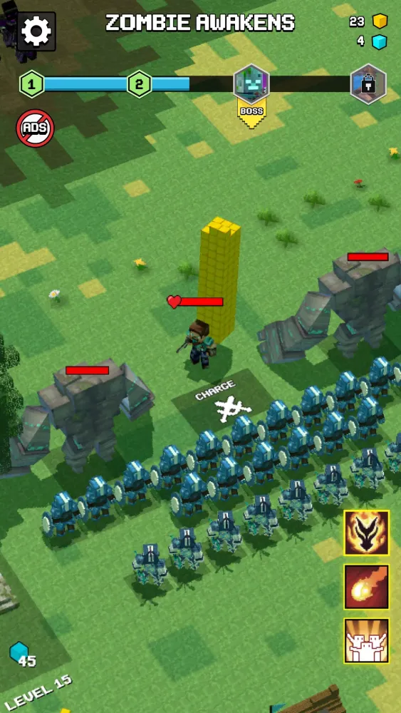 Capturas de pantalla de Mob Battle: Craft Army