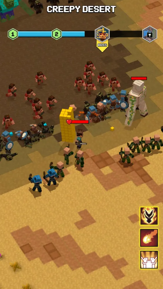 Capturas de pantalla de Mob Battle: Craft Army