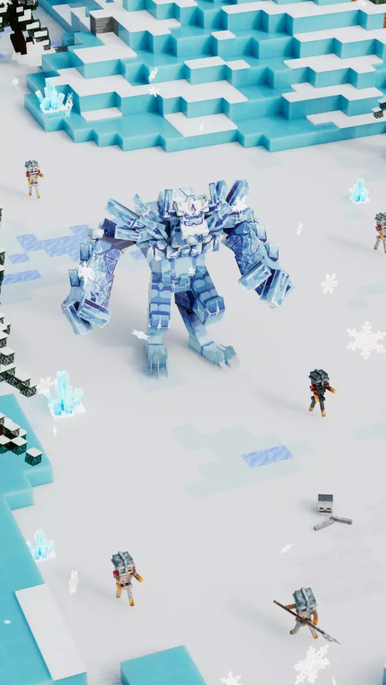 Capturas de pantalla de Mob Battle: Craft Army