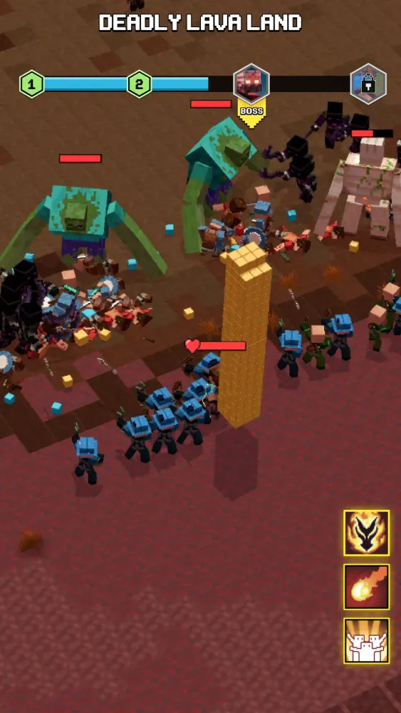 Capturas de pantalla de Mob Battle: Craft Army