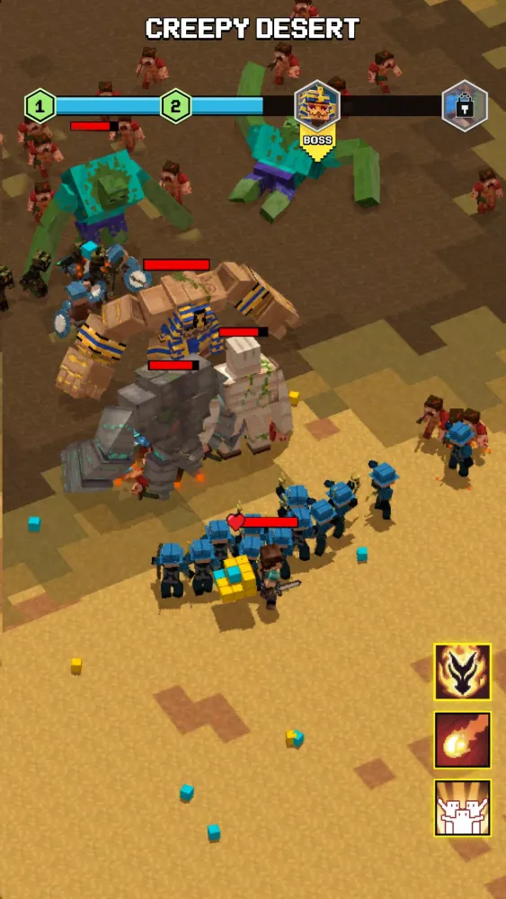 Capturas de pantalla de Mob Battle: Craft Army