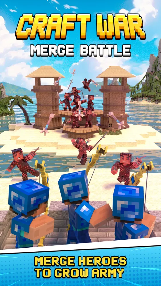Craft War: Merge Battle Screenshots