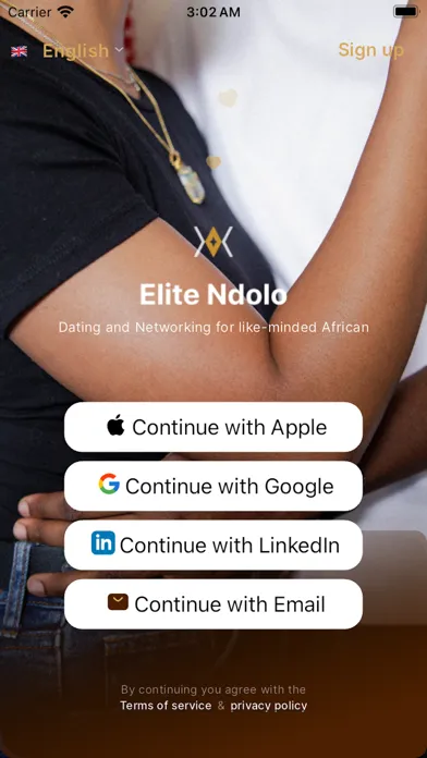 Zrzuty ekranu Elite Ndolo - Afro Dating