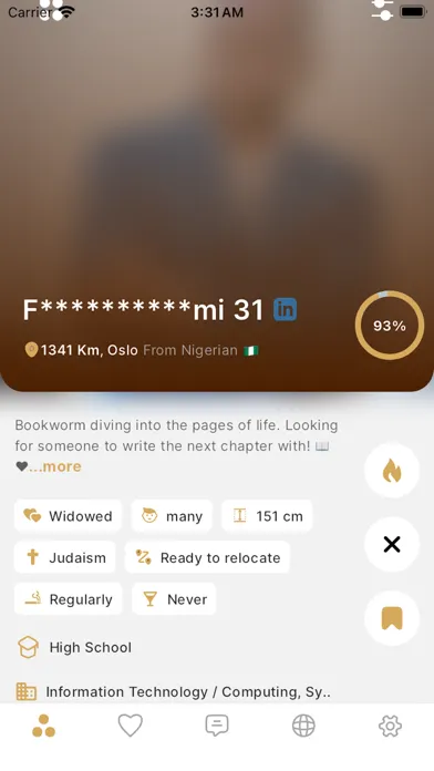 Zrzuty ekranu Elite Ndolo - Afro Dating
