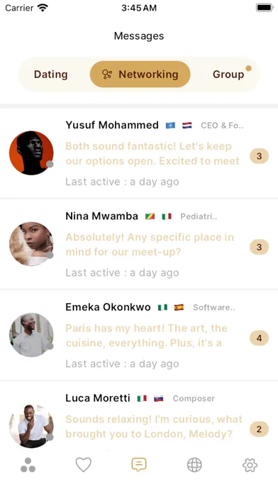 Zrzuty ekranu Elite Ndolo - Afro Dating