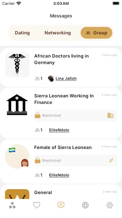 Zrzuty ekranu Elite Ndolo - Afro Dating