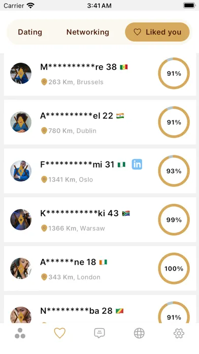 Zrzuty ekranu Elite Ndolo - Afro Dating