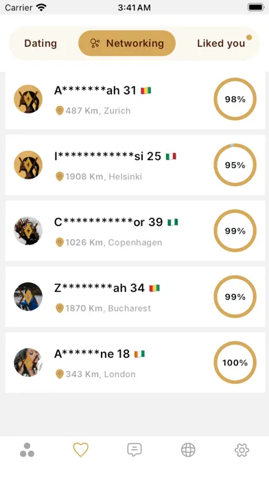Zrzuty ekranu Elite Ndolo - Afro Dating