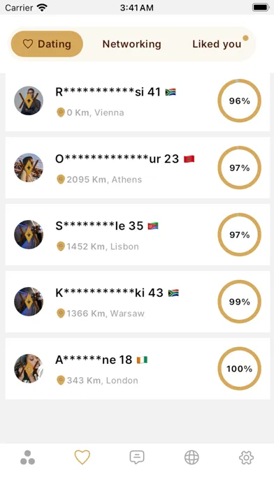 Zrzuty ekranu Elite Ndolo - Afro Dating