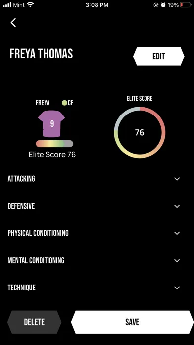 Elite Soccer Player スクリーンショット