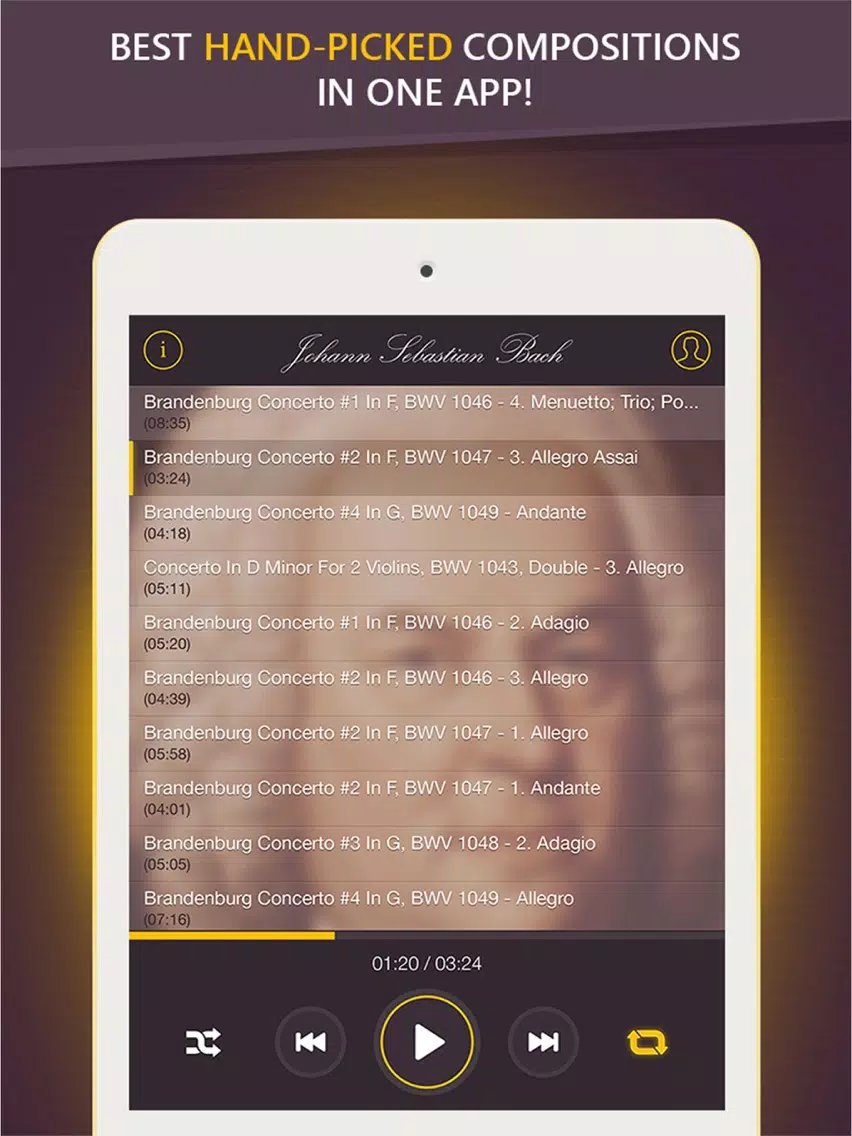 تصاویر Bach - Greatest Hits Full iPad 