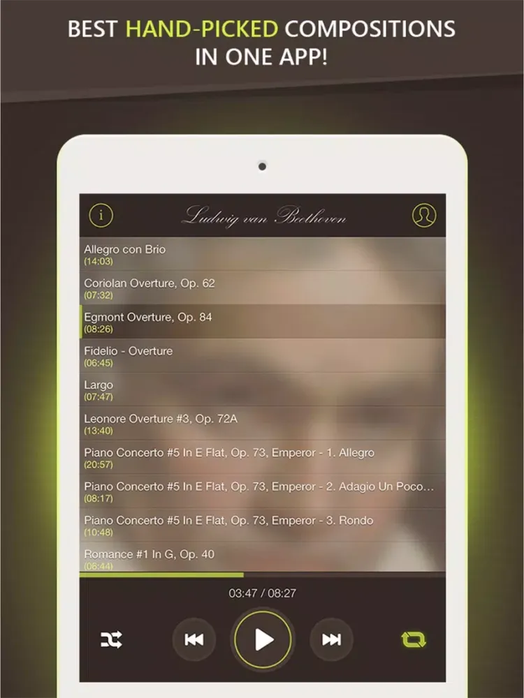 صور Beethoven - Greatest Hits Full iPad 
