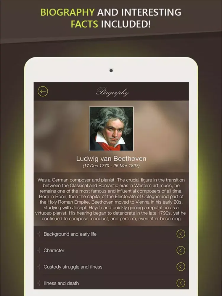 صور Beethoven - Greatest Hits Full iPad 