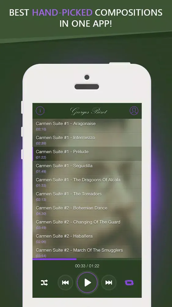 Capturas de pantalla de Bizet - Greatest Hits