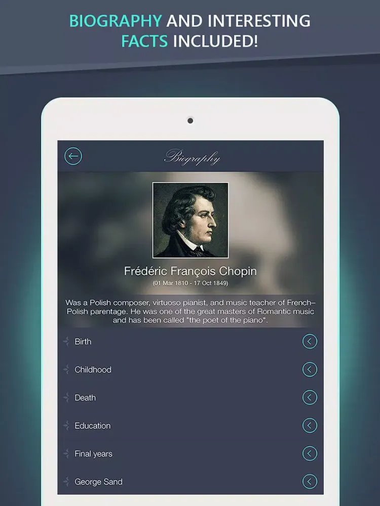 Zrzuty ekranu Chopin - Greatest Hits iPad 