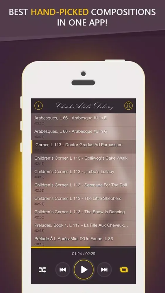 Claude Debussy - Greatest Hits Screenshots