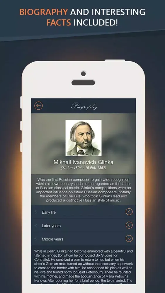 Mikhail Glinka - Greatest Hits應用截圖