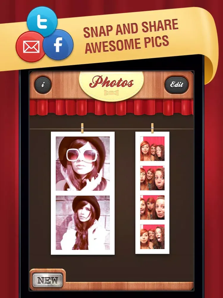 Скриншоты Your Photos: Free Photo Booth iPad 