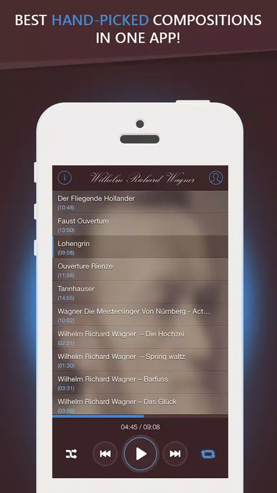 ภาพหน้าจอของ Richard Wagner - Greatest Hits Full