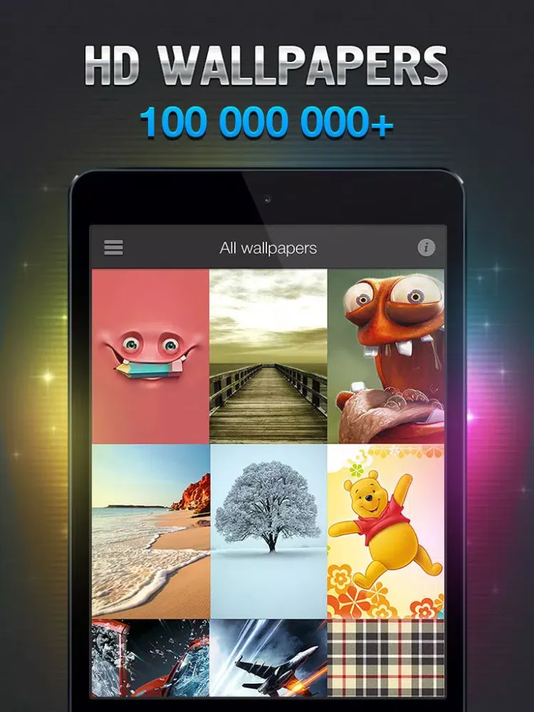 Wallpapers and Backgrounds HD iPad 应用截图