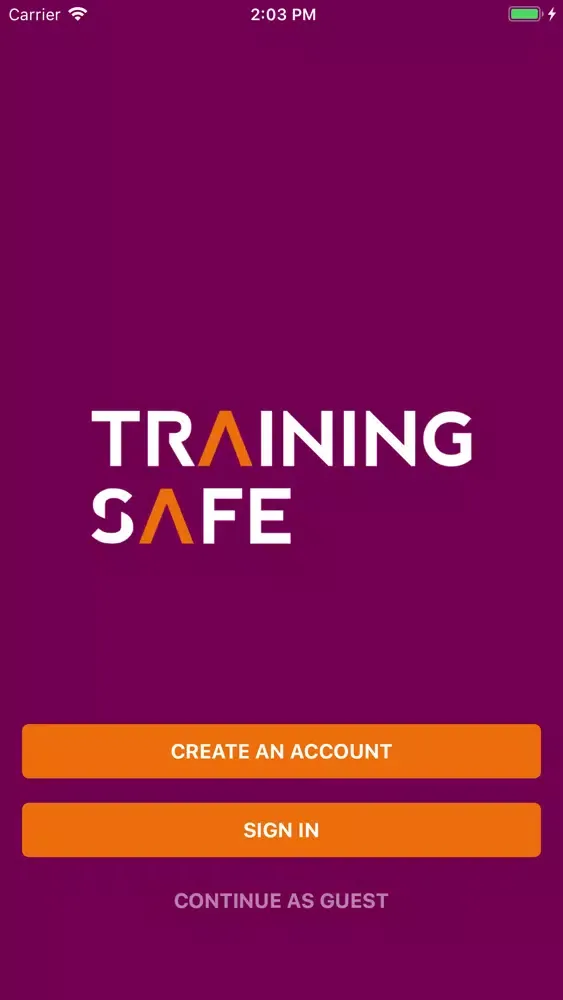 Training Safe سکرین شاٹس