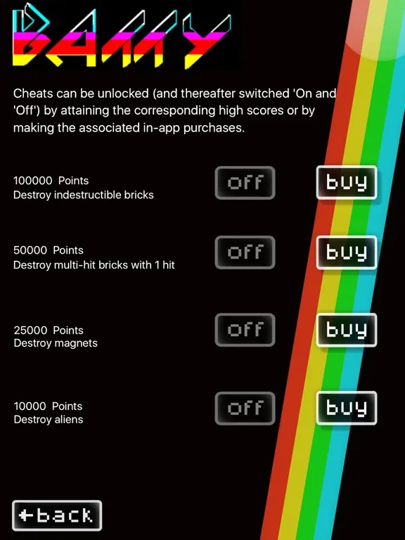 Capturas de tela do Batty: ZX Spectrum iPad 