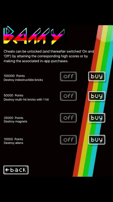 Capturas de tela do Batty: ZX Spectrum