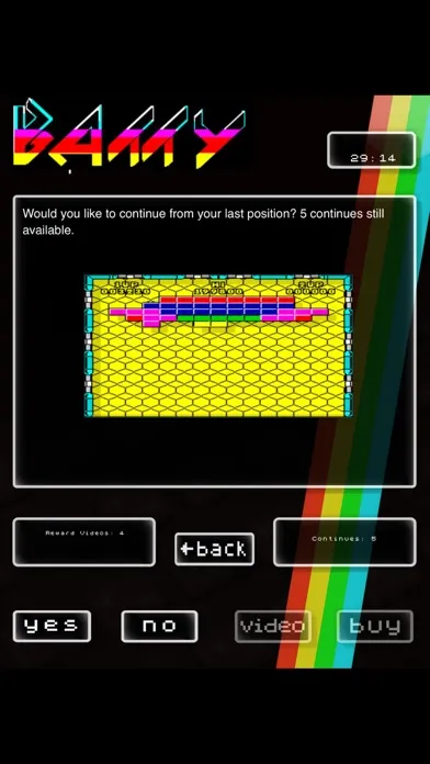 Capturas de tela do Batty: ZX Spectrum